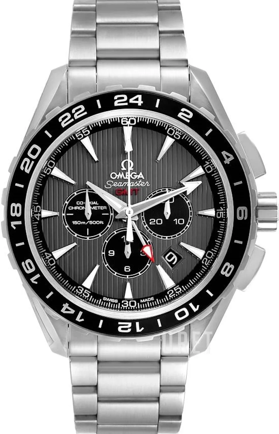 Seamaster Aqua Terra Chronograph Grå/Stål Ø44 mm