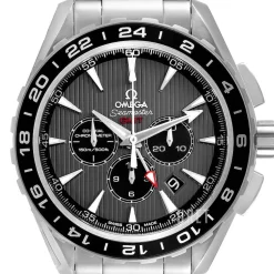 Seamaster Aqua Terra Chronograph Grå/Stål Ø44 mm