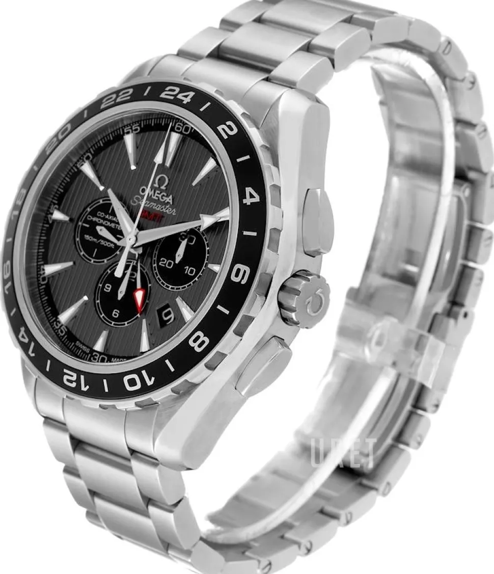 Seamaster Aqua Terra Chronograph Grå/Stål Ø44 mm