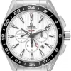 Seamaster Aqua Terra Chronograph Vit/Stål Ø44 mm