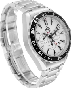 Seamaster Aqua Terra Chronograph Vit/Stål Ø44 mm