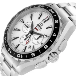 Seamaster Aqua Terra Chronograph Vit/Stål Ø44 mm