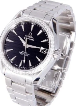 Seamaster Aqua Terra Jewellery Svart/Stål Ø38.5 mm