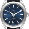 Seamaster Aqua Terra 150M Blå/Läder Ø41 mm