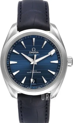 Seamaster Aqua Terra 150M Blå/Läder Ø41 mm