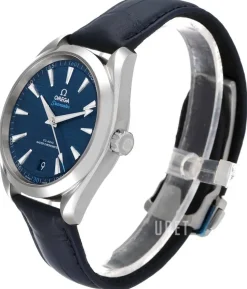 Seamaster Aqua Terra 150M Blå/Läder Ø41 mm