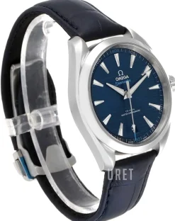 Seamaster Aqua Terra 150M Blå/Läder Ø41 mm