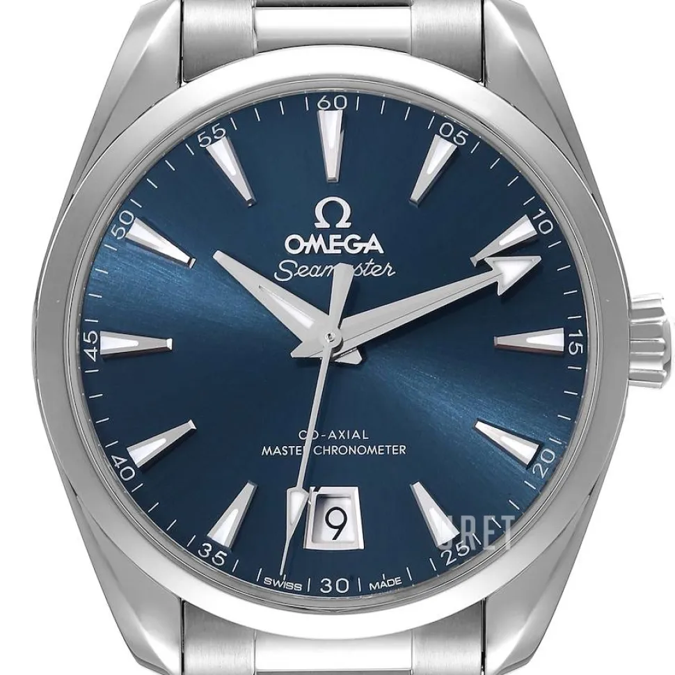 Seamaster Aqua Terra 150M Blå/Stål Ø38 mm