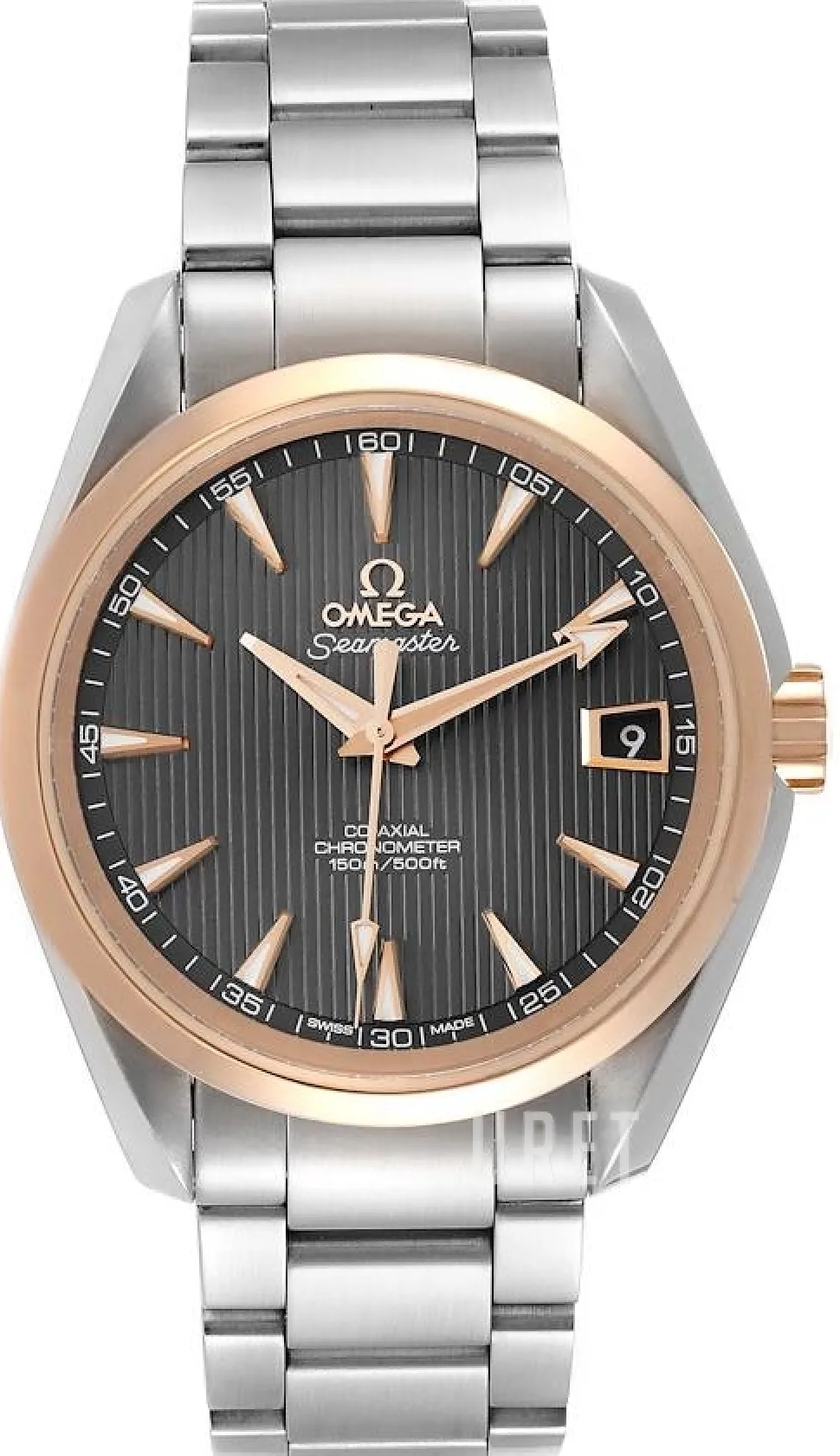 Seamaster Aqua Terra 150m Co-Axial 38.5mm Brun/Stål Ø38.5 mm