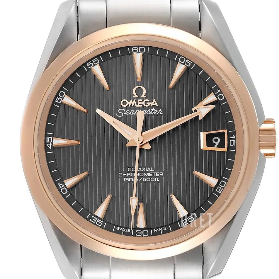 Seamaster Aqua Terra 150m Co-Axial 38.5mm Brun/Stål Ø38.5 mm