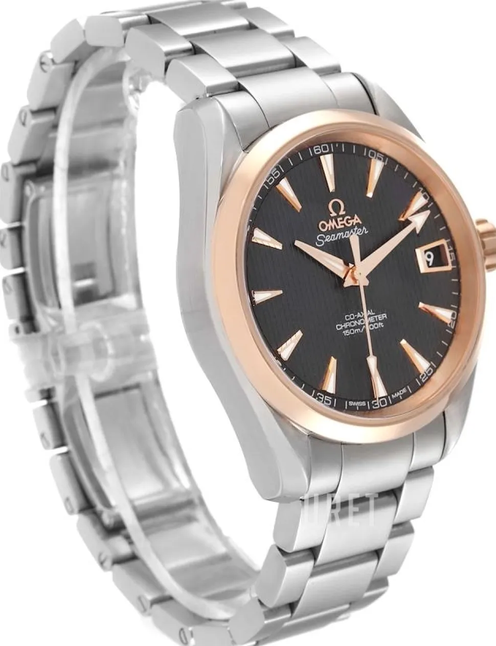 Seamaster Aqua Terra 150m Co-Axial 38.5mm Brun/Stål Ø38.5 mm