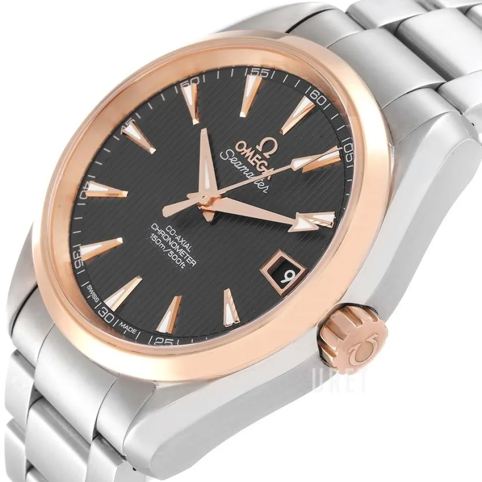 Seamaster Aqua Terra 150m Co-Axial 38.5mm Brun/Stål Ø38.5 mm