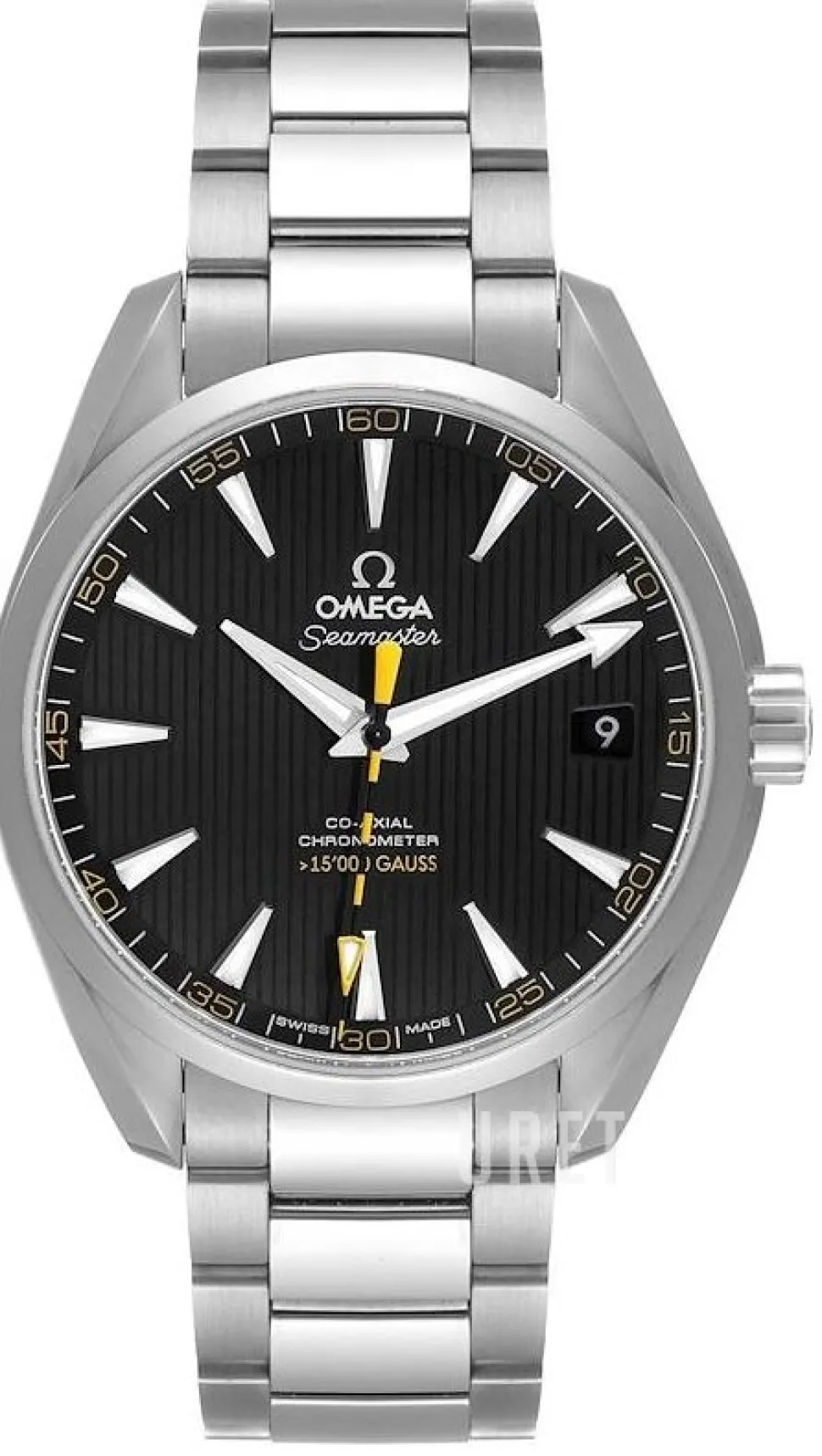 Seamaster Aqua Terra 150m Co-Axial 41.5mm 15.000 Gauss Svart/Stål Ø41.5 mm