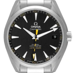 Seamaster Aqua Terra 150m Co-Axial 41.5mm 15.000 Gauss Svart/Stål Ø41.5 mm