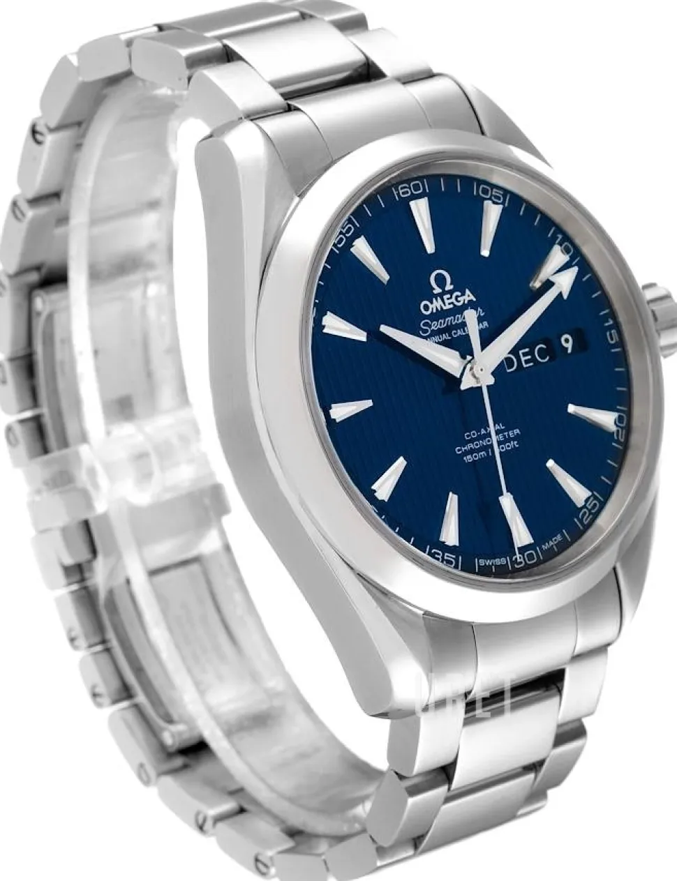 Seamaster Aqua Terra 150m Co-Axial Annual Calendar 43mm Blå/Stål Ø43 mm