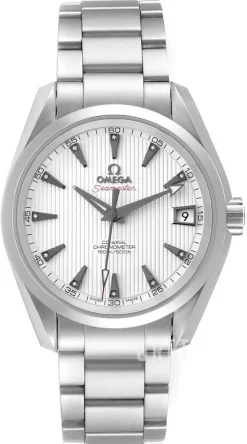 Seamaster Aqua Terra 150m Co-Axial 38.5mm Vit/Stål Ø38.5 mm