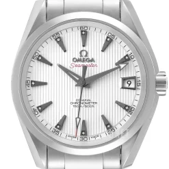 Seamaster Aqua Terra 150m Co-Axial 38.5mm Vit/Stål Ø38.5 mm