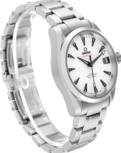 Seamaster Aqua Terra 150m Co-Axial 38.5mm Vit/Stål Ø38.5 mm