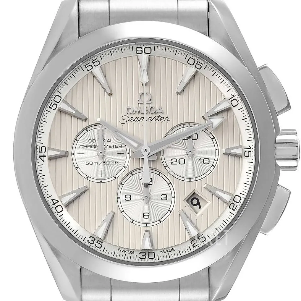 Seamaster Aqua Terra 150m Co-Axial Chronograph 44mm Antikvit/Stål Ø44 mm