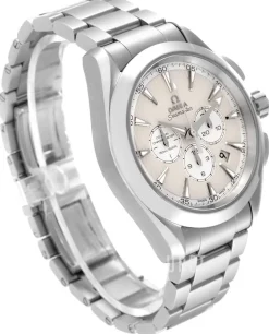 Seamaster Aqua Terra 150m Co-Axial Chronograph 44mm Antikvit/Stål Ø44 mm