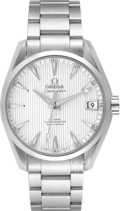 Seamaster Aqua Terra 150m Co-Axial 38.5mm Silverfärgad/Stål Ø38.5 mm