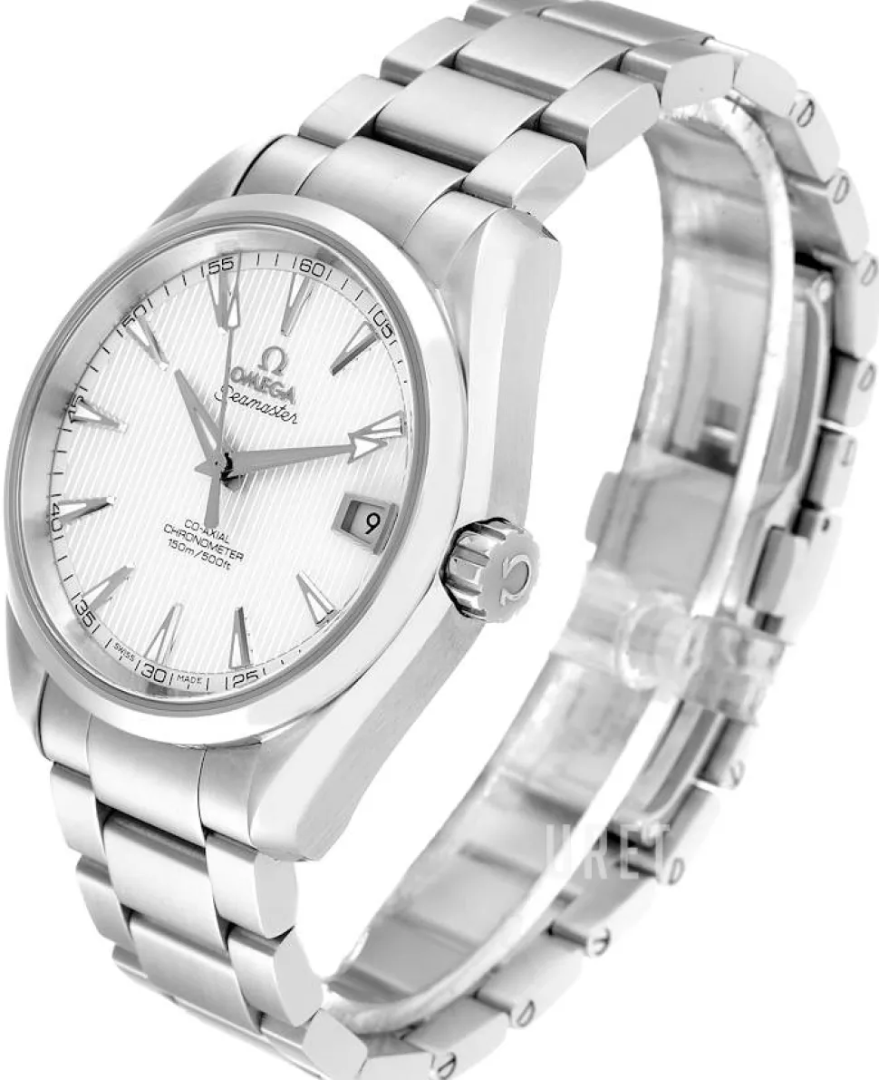 Seamaster Aqua Terra 150m Co-Axial 38.5mm Silverfärgad/Stål Ø38.5 mm
