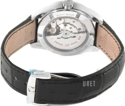 Seamaster Aqua Terra 150m Co-Axial Annual Calendar 38.5mm Svart/Läder Ø38.5 mm