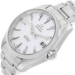 Seamaster Aqua Terra 150m Co-Axial 38.5mm Vit/Stål Ø38.5 mm