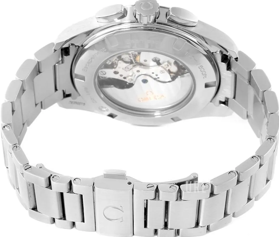 Seamaster Aqua Terra 150m Co-Axial Chronograph 44mm Vit/Stål Ø44 mm