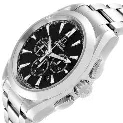 Seamaster Aqua Terra 150m Co-Axial Chronograph 44mm Svart/Stål Ø44 mm