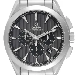 Seamaster Aqua Terra 150m Co-Axial Chronograph 44mm Grå/Stål Ø44 mm