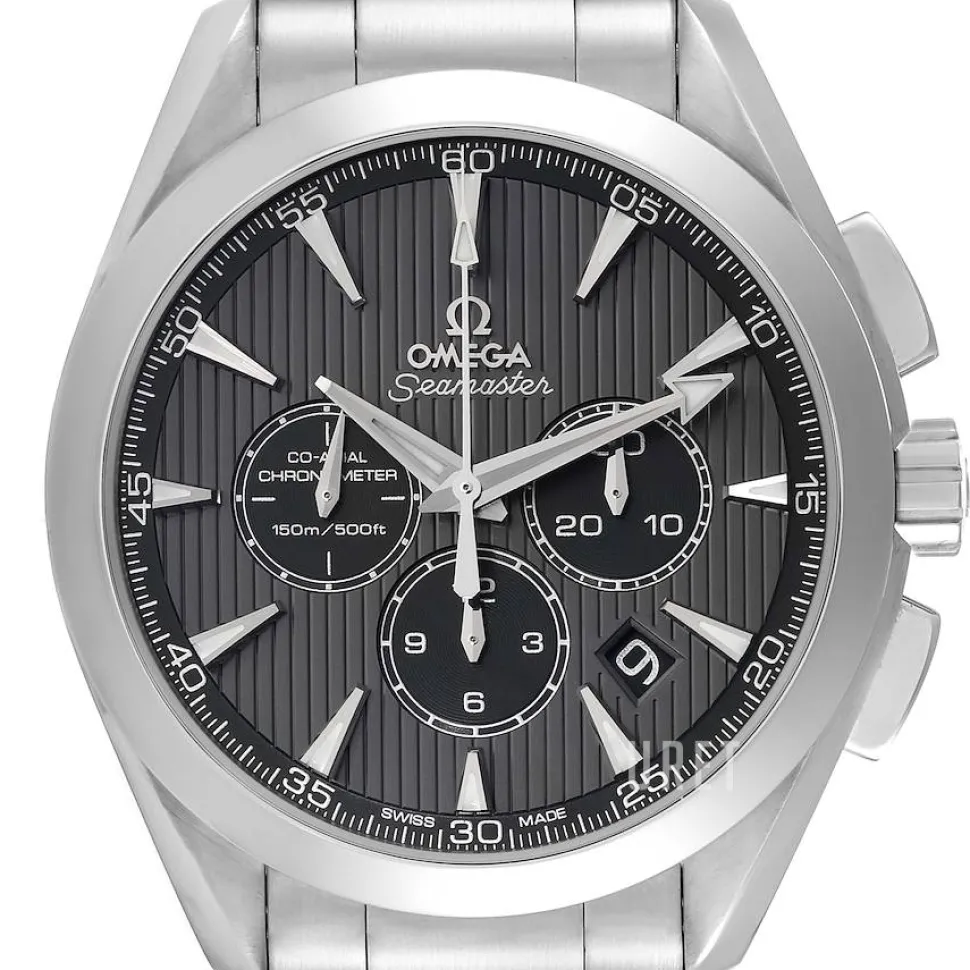 Seamaster Aqua Terra 150m Co-Axial Chronograph 44mm Grå/Stål Ø44 mm