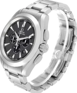 Seamaster Aqua Terra 150m Co-Axial Chronograph 44mm Grå/Stål Ø44 mm