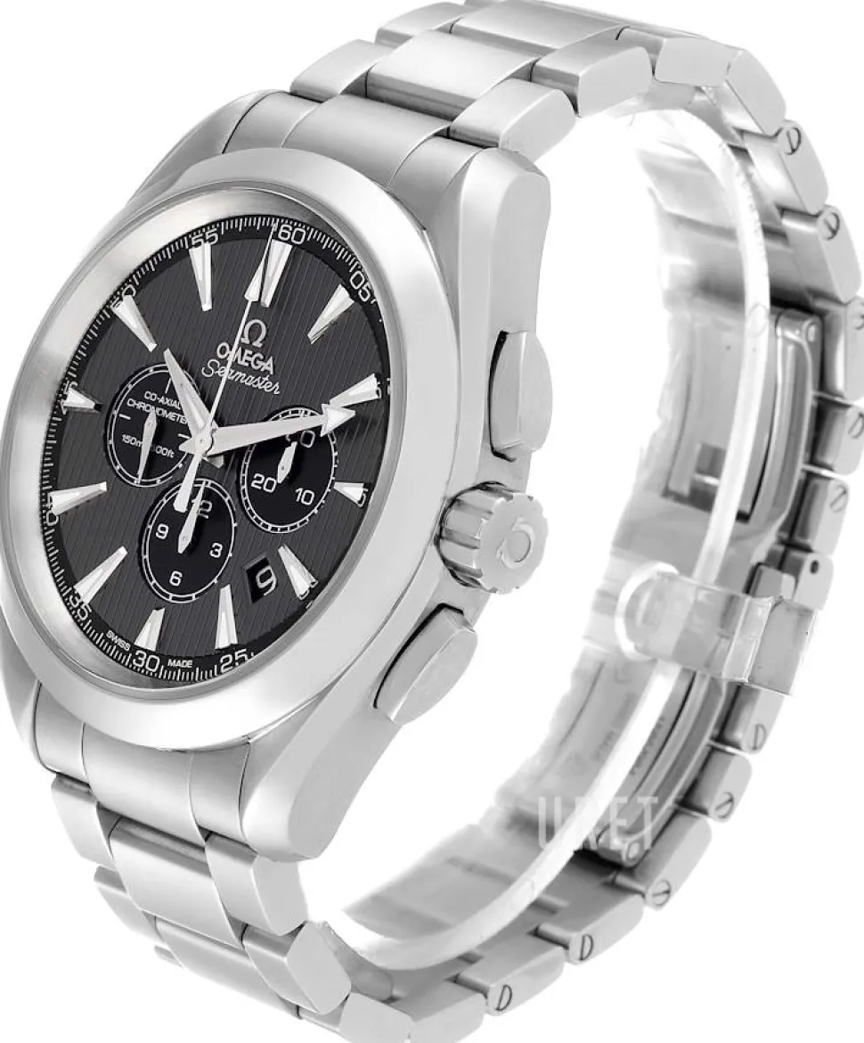 Seamaster Aqua Terra 150m Co-Axial Chronograph 44mm Grå/Stål Ø44 mm