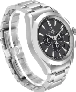 Seamaster Aqua Terra 150m Co-Axial Chronograph 44mm Grå/Stål Ø44 mm