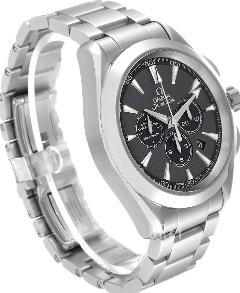 Seamaster Aqua Terra 150m Co-Axial Chronograph 44mm Grå/Stål Ø44 mm