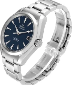 Seamaster Aqua Terra 150m Co-Axial 38.5mm Blå/Stål Ø38.5 mm