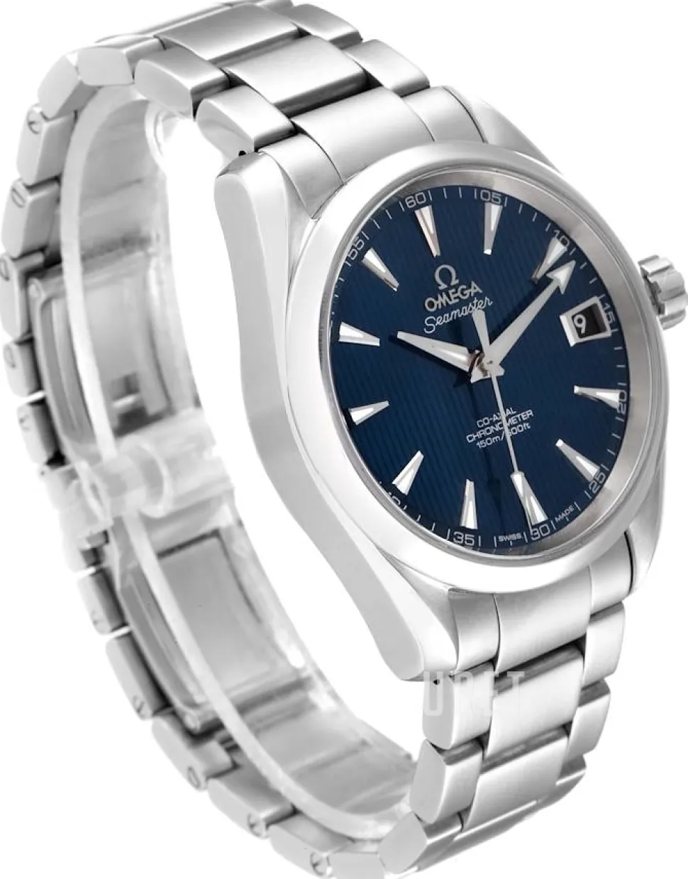 Seamaster Aqua Terra 150m Co-Axial 38.5mm Blå/Stål Ø38.5 mm