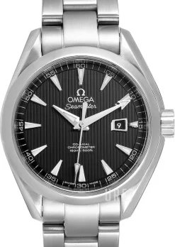 Seamaster Aqua Terra 150m Co-Axial 34mm Silverfärgad/Stål Ø34 mm