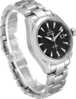 Seamaster Aqua Terra 150m Co-Axial 34mm Silverfärgad/Stål Ø34 mm