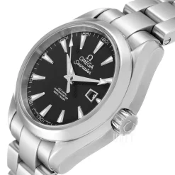 Seamaster Aqua Terra 150m Co-Axial 34mm Silverfärgad/Stål Ø34 mm