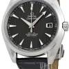 Seamaster Aqua Terra 150m Co-Axial 41.5mm Grå/Läder Ø41.5 mm