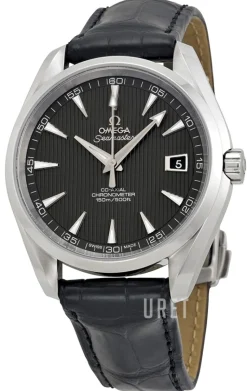 Seamaster Aqua Terra 150m Co-Axial 41.5mm Grå/Läder Ø41.5 mm