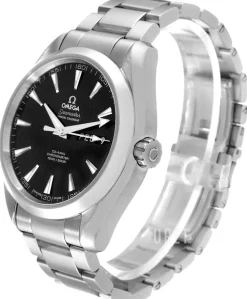 Seamaster Aqua Terra 150m Co-Axial Annual Calendar 43mm Svart/Stål Ø43 mm