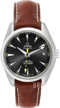 Seamaster Aqua Terra 150m Co-Axial 41.5mm Svart/Läder Ø41.5 mm