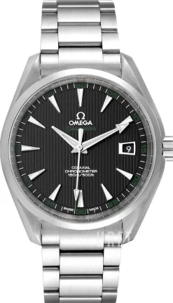 Seamaster Aqua Terra 150m Co-Axial 41.5mm Golf Svart/Stål Ø41.5 mm