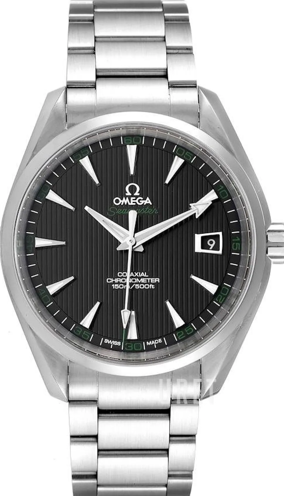 Seamaster Aqua Terra 150m Co-Axial 41.5mm Golf Svart/Stål Ø41.5 mm