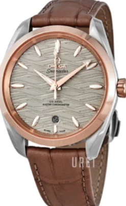 Seamaster Aqua Terra 150M Grå/Läder Ø38 mm