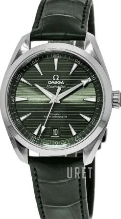 Seamaster Aqua Terra 150M Grön/Läder Ø41 mm