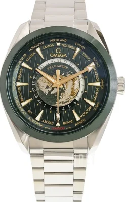 Seamaster Aqua Terra 150m Grön/Stål Ø43 mm